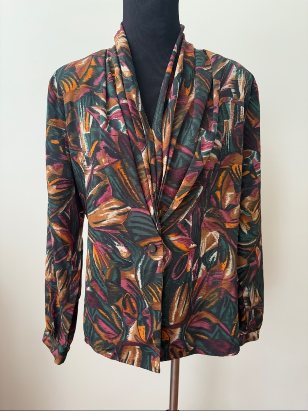 Vintage Eva Laurel New York Blazer Blouse Women’s size 8